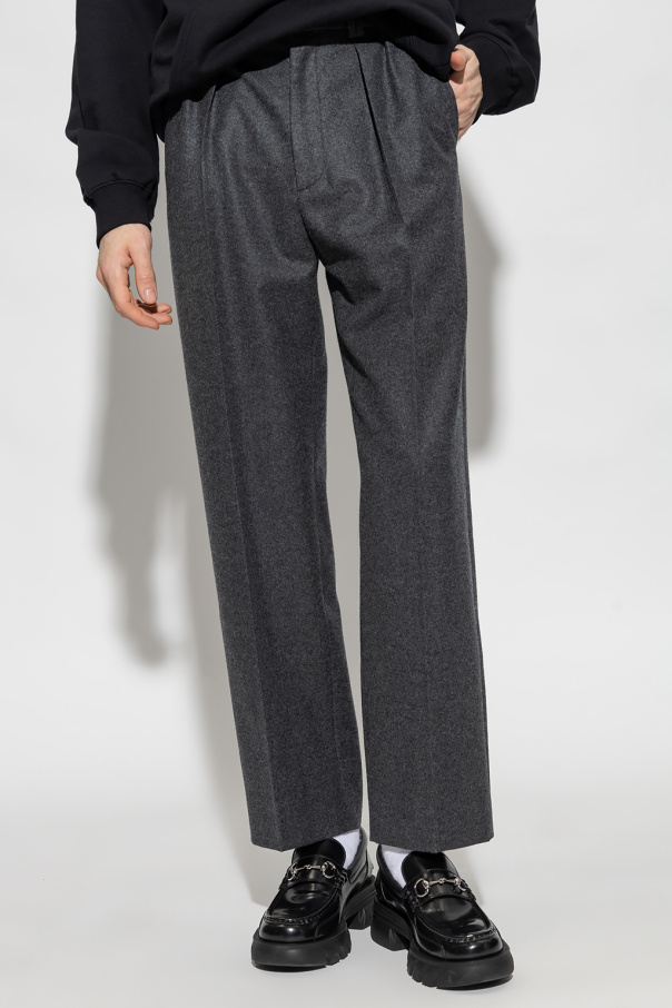 ワールド オンラインストア SchaferandweinerShops Bermuda Grey - Gucci trousers front - パンツ